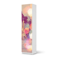 Möbelfolie Paris - IKEA Pax Schrank 201 cm Höhe - 1 Tür - weiss