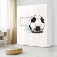 Möbelfolie Freistoss - IKEA Pax Schrank 236 cm Höhe - 4 Türen - Kinderzimmer