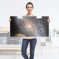 Möbelfolie Milky Way - IKEA Stuva Banktruhe - Folie