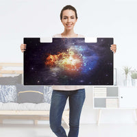 Möbelfolie Nebula - IKEA Stuva Banktruhe - Folie