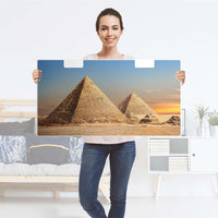 Möbelfolie Pyramids - IKEA Stuva Banktruhe - Folie