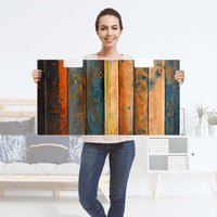 Möbelfolie Wooden - IKEA Stuva Banktruhe - Folie
