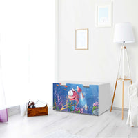 Möbelfolie Bubbles - IKEA Stuva Banktruhe - Kinderzimmer