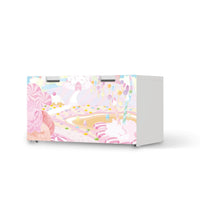 Möbelfolie Candyland - IKEA Stuva Banktruhe - weiss