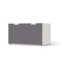 Möbelfolie Grau Light - IKEA Stuva Banktruhe - weiss