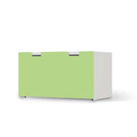 Möbelfolie Hellgrün Light - IKEA Stuva Banktruhe - weiss