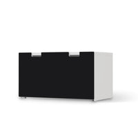 Möbelfolie Schwarz - IKEA Stuva Banktruhe - weiss