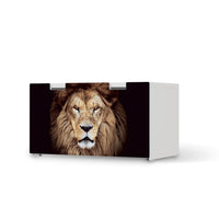 Möbelfolie Wild Eyes - IKEA Stuva Banktruhe - weiss