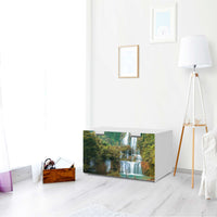 Möbelfolie Rainforest - IKEA Stuva Banktruhe - Wohnzimmer