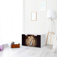 Möbelfolie Wild Eyes - IKEA Stuva Banktruhe - Wohnzimmer
