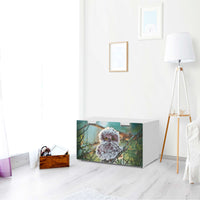 Möbelfolie Wuschel - IKEA Stuva Banktruhe - Wohnzimmer