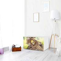 Möbelfolie Eulenbaum - IKEA Stuva / Fritids Bank mit Kasten - Kinderzimmer