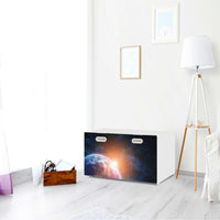 Möbelfolie Sunrise - IKEA Stuva / Fritids Bank mit Kasten - Kinderzimmer