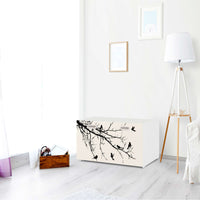 Möbelfolie Tree and Birds 1 - IKEA Stuva / Fritids Bank mit Kasten - Kinderzimmer