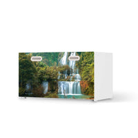 Möbelfolie Rainforest - IKEA Stuva / Fritids Bank mit Kasten - weiss