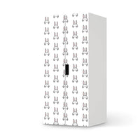 Möbelfolie Hoppel - IKEA Stuva Schrank - 2 große Türen - weiss