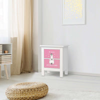Selbstklebende Folie Dalai Llama - IKEA Hemnes Kommode 2 Schubladen - Kinderzimmer