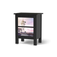Selbstklebende Folie Lighthouse - IKEA Hemnes Kommode 2 Schubladen - schwarz