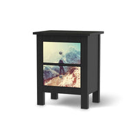 Selbstklebende Folie The sky is the limit - IKEA Hemnes Kommode 2 Schubladen - schwarz