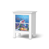 Selbstklebende Folie Bubbles - IKEA Hemnes Kommode 2 Schubladen - weiss