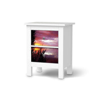 Selbstklebende Folie Dream away - IKEA Hemnes Kommode 2 Schubladen - weiss