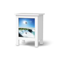 Selbstklebende Folie Niagara Falls - IKEA Hemnes Kommode 2 Schubladen - weiss