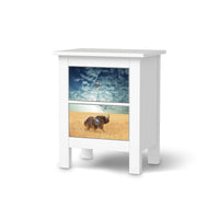 Selbstklebende Folie Rhino - IKEA Hemnes Kommode 2 Schubladen - weiss