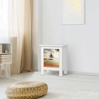 Selbstklebende Folie Paradise - IKEA Hemnes Kommode 2 Schubladen - Wohnzimmer