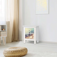 Selbstklebende Folie The sky is the limit - IKEA Hemnes Kommode 2 Schubladen - Wohnzimmer