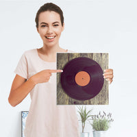 Selbstklebende Folie Vinyl - IKEA Kallax Regal 1 Türe - Folie