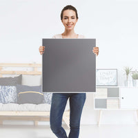Selbstklebende Folie Grau Light - IKEA Lack Tisch 78x78 cm - Folie