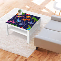 Selbstklebende Folie Underwater Life - IKEA Lack Tisch 78x78 cm - Kinderzimmer