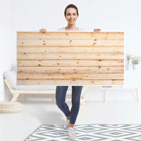 Tischfolie Bright Planks - Tisch 160x80 cm - Folie