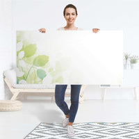 Tischfolie Flower Light - Tisch 160x80 cm - Folie