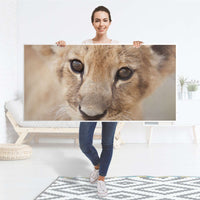 Tischfolie Simba - Tisch 160x80 cm - Folie