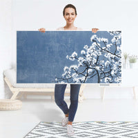 Tischfolie Spring Tree - Tisch 160x80 cm - Folie
