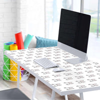 Tischfolie Hoppel - Tisch 160x80 cm - Schreibtisch