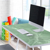 Tischfolie Jadeglück - Tisch 160x80 cm - Schreibtisch