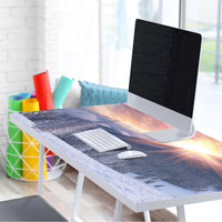 Tischfolie Zauberhafte Winterlandschaft - Tisch 160x80 cm - Schreibtisch
