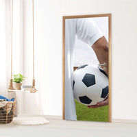 Türfolie Kinderzimmer - Footballmania (Innen-/Außenfläche)