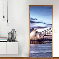 Türfolie Sydney - Wohnzimmer (Innen-/Außenfläche)
