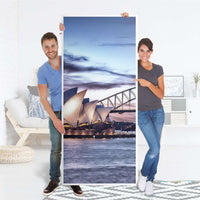 Selbstklebende Türfolie - Sydney (Innen-/Außenfläche)