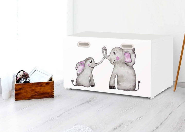 Möbelfolien für die IKEA Stuva / Fritids Bank mit Kasten