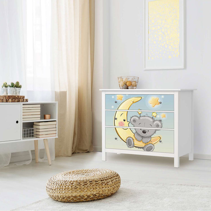 Möbelfolie IKEA Hemnes Kommode 3 Schubladen