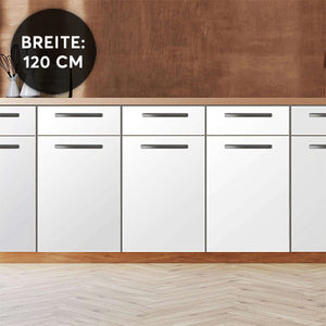 Klebefolie Küche - Unterschrank - Breite: 120cm