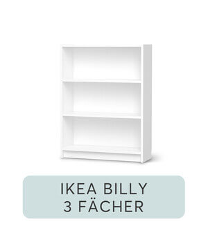 Möbelfolie IKEA Billy Regal - 3 Fächer