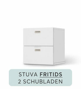 Möbelfolie IKEA Stuva / Fritids Kommode 2 Schubladen