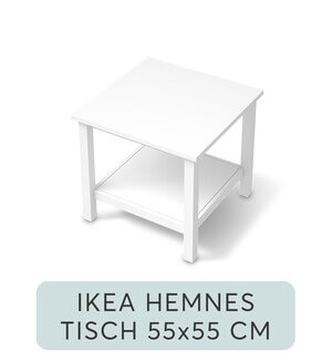 Möbelfolie IKEA Hemnes Tisch 55x55 cm