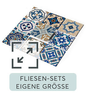 Fliesenaufkleber Set Eigene Groesse