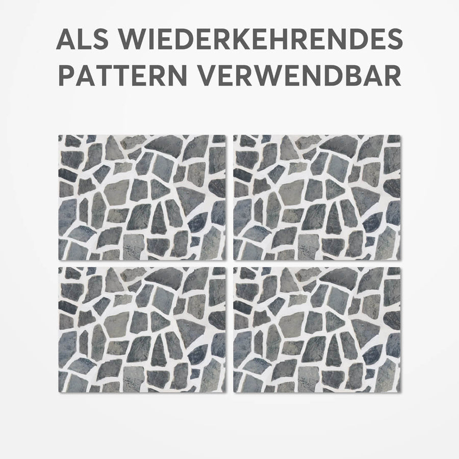 Fliesenfolie für Küche & Bad - Design: Steinmosaik